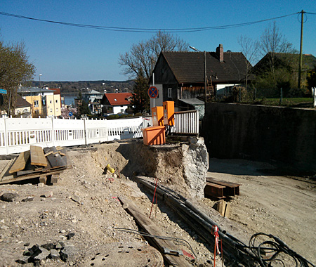 Baustelle S�ckinger Stra�e