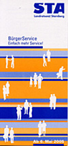 B&uuml;rgerservice Flyer