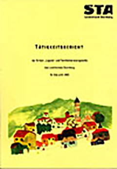 T&auml;tigkeitsbericht der Kinder- Jugend- und Familienberatungsstelle