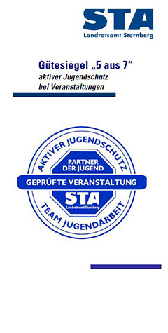 G&uuml;tesiegel- aktiver Jugendschutz bei Veranstaltungen