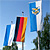 Beflaggung des Landratsamtes