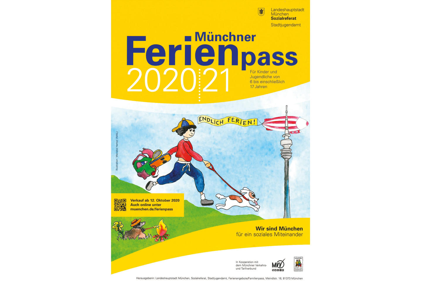 Verkauf des Münchner Ferienpasses 2020/2021