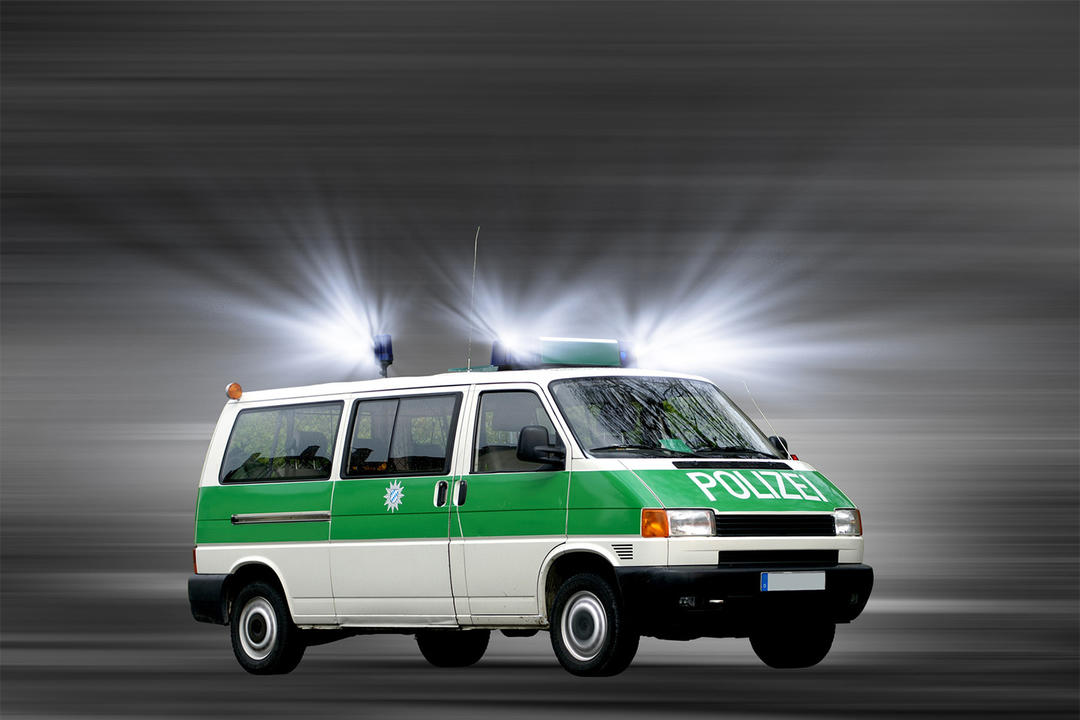 Polizeifahrzeug