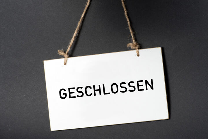 Geschlossen