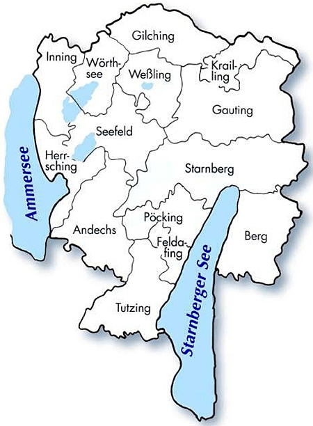 Landkreis und Gemeinden