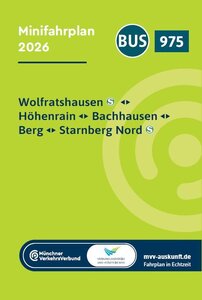 Minifahrplan Bus 975 ab 14.12.2025