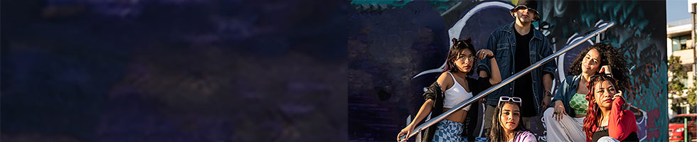 Gruppe junger Menschen