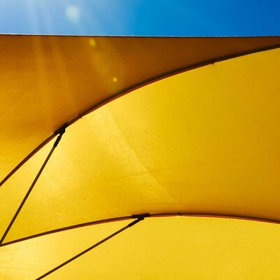 Hitzeschutz - Sonnenschirm - Heiß