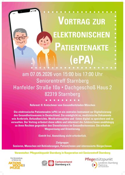 Vortrag zur elektronischen Patientenakte (ePA)