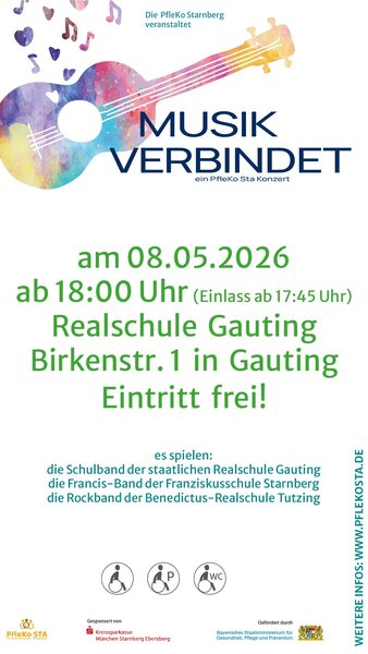 Flyer Realschule Gauting Musik verbindet