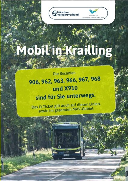 Flyer Mobil in Krailling (Stand Juli 2026)