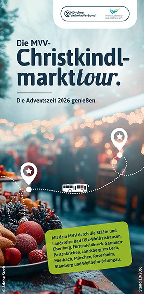Flyer MVV-Christkindlmarkttour 2026