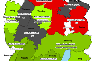 Kommunalwahl 2008 Bürgermeister Gemeinden Starnberg